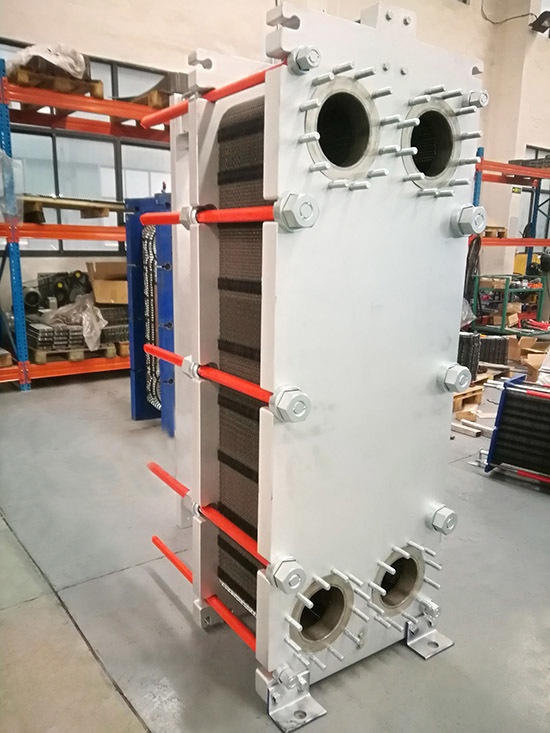 高壓船用鈦板換熱器 高壓船用鈦板換熱器