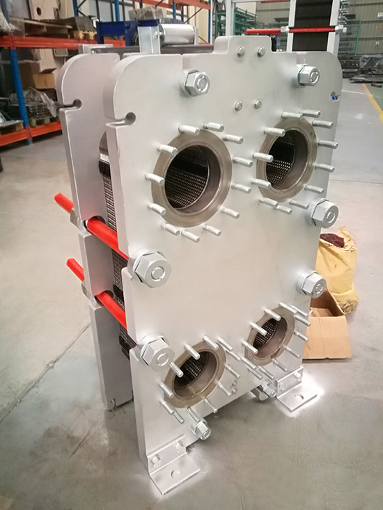 高壓船用鈦板換熱器 高壓船用鈦板換熱器